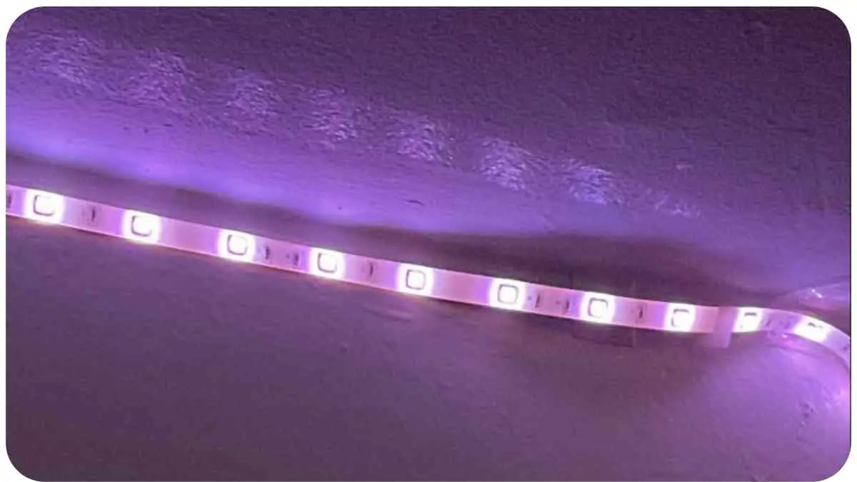 How to stop my LED strip lights from falling down?